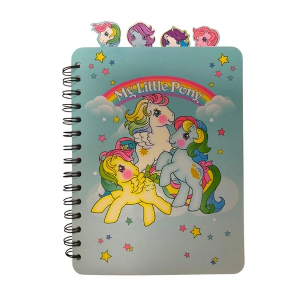 2024 Inkology My Little Pony Tab Spiral Journal Notebook 9x6